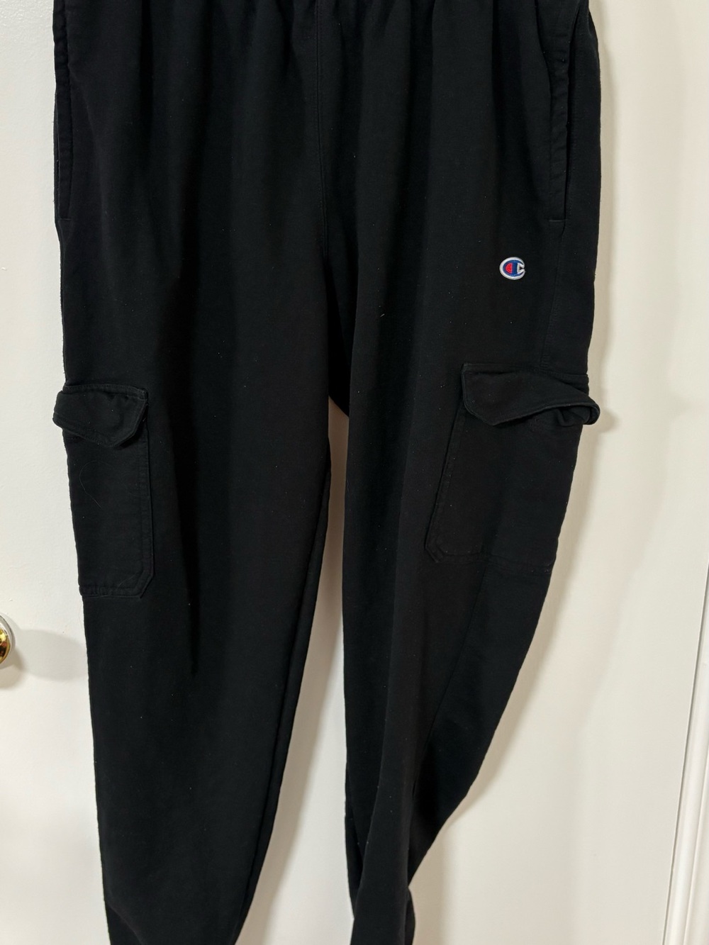Champion Black Cargo Jogger Pants